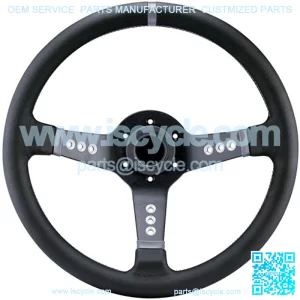 015L800PL Steering Wheel (Strwhl L777 Leather Black)