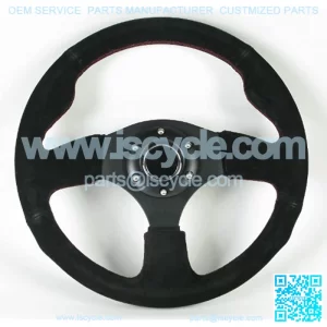 ST-012S 320mm Sport Suede Steering Wheel Race