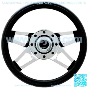440 Challenger Chrome Steering Wheel