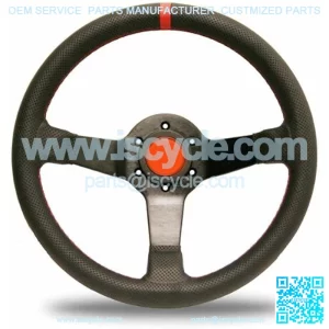 015TCHMP Black Leather Champion Limited Edition Steering Wheel,Click to see price