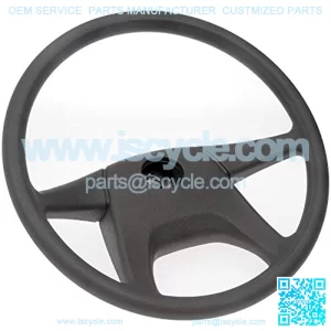 924-5234 Steering Wheel for Select Freightliner Models, Light Gray