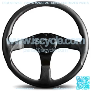 TUN35BK0B Tuner Black 350 mm Leather Steering Wheel