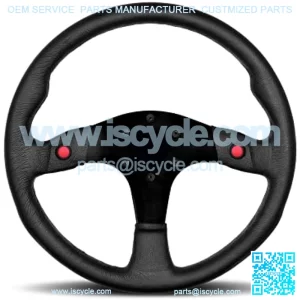 R1980_35L Mod 80 350 mm Leather Steering Wheel