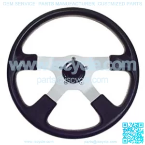 4 Steering Wheel Black - 4 Spoke