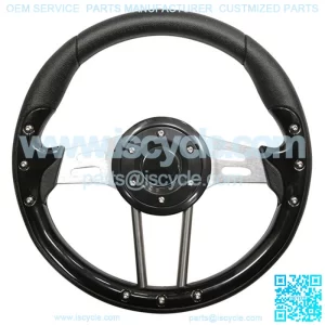4 Black/Blue/Carbon Fiber/Lime Green/Orange/Pink/Red Grip/Brushed Aluminum Steering Wheel