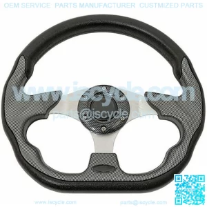 Carbon Fiber 12.5" Golf Cart Steering Wheel