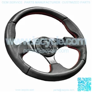 Red 13" Golf Cart Steering Wheel