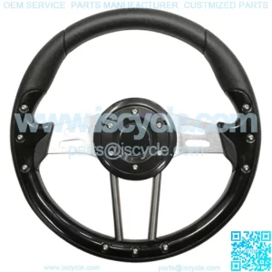 Aviator 4 Golf Cart Steering Wheel (Black)