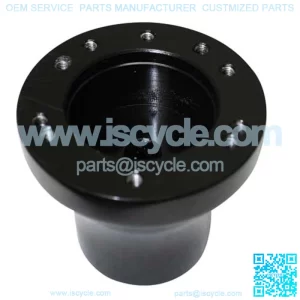 Black 5 and 6 Hole Steering Wheel Adapter - All Golf Cart Models