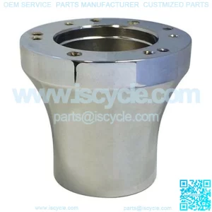 Club Car DS Golf Cart Steering Wheel Adapter - 1984+ (Chrome)