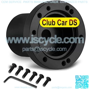 Golf Cart Steering Wheel Adapter for Club car DS Golf Carts Mounting Adapter (Including Installation Tools)