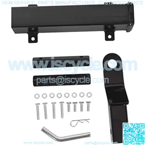 Golf Cart Universal Rear Hitch with Receiver for Step on Back Compatible with Club CAR Yamaha