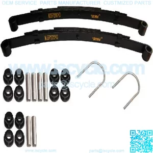 3G Heavy Duty Rear Suspension Rebuild Kit for Club Car Precedent Golf Carts 2004+
