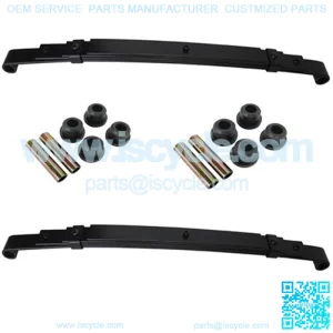 Precedent Heavy Duty Rear Leaf Springs Set 4-Leaf (w/ Bushings) 4-leaf