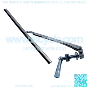 Golf Cart Wiper (Manual Wiper, Chrome Finish)