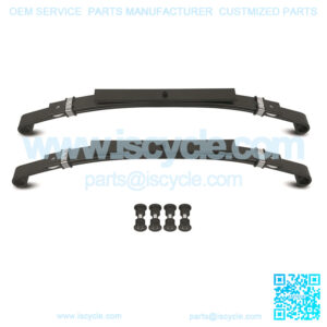 Club Car DS 1981-UP Heavy Duty Rear Leaf Spring with Bushings and Sleeves (3 Leafs)