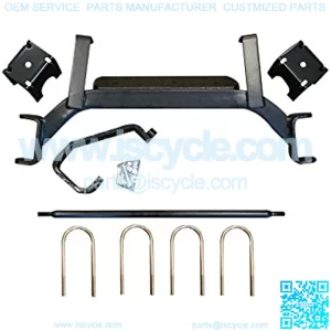 6" Drop Axle Lift Kit for EZGO TXT/MEDALIST Electric/Gas Golf Carts (2001.5 & Newer TXT/Medalist GAS)