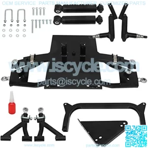 Front 6" A-Arm Golf Cart Lift Kit for Yamaha G29 Drive Gas/Electric 2007-Up Heavy Duty Lift Kit