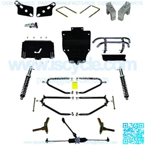 Club Car DS (03-Up Golf Cart) Long Travel Lift Kit with Front Independent Suspension