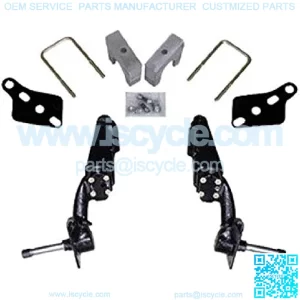 Club Car DS/Carryall/Turf Spindle Lift Kit (for Gas Golf Carts with Factory Front Mechanical Brakes) (6 inch)