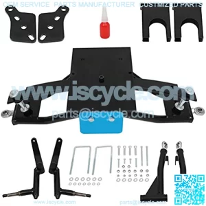 Front 6" Double A-Arm Lift Kit for Club Car DS Golf Cart 1982-2001 Heavy Duty,2003-2014 Electric/Gas NEW Model