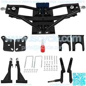 Front 6" Double A-Arm Lift Kit for Club Car DS Golf Cart 1982-2003 Electric/Gas, Best for Club Car Lift Kit Strength Steel