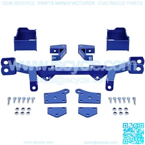 Tuningsworld 6" Drop Axle Lift Kits with Rear Seat Kit Arm Rest Set for EZGO Golf Cart Electric TXT Model 1994.5-2001.5