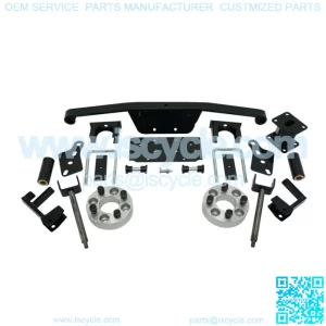 4" SPINDLE EXTENSION LIFT KIT FOR CLUB CAR GOLF CART DS MODEL (1993-2010)