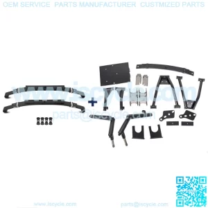 For 1982-2003 Club Car DS Golf Cart 6" A-Arm Lift Kit & Rear Leaf Springs