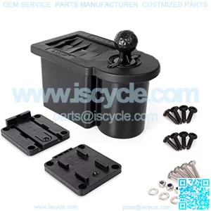 Golf Cart Ball Washer and Club Cleaner Kit, Detachable Golf Club Head and Ball Washer Golf Cleaner for EZGO Club Car Yamaha