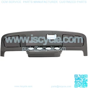 EZGO TXT Golf Cart Carbon Fiber Dash Cover Assembly with Locking Doors | Compatible with TXT (94-13) & Medalist (94-96) Models
