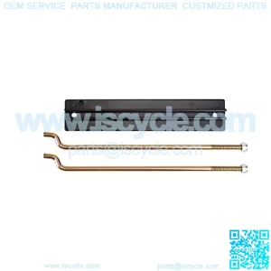 Golf Cart Battery Hold Down Plate and Rod kit for Club Car DS and Carryall Electric 1998-2005,OEM 101090801,1013683
