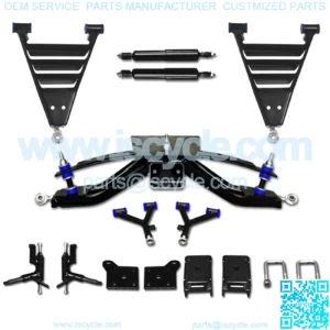 6" A-Arm Golf Cart Heavy Duty Lift Kit for EZGO RXV Gas/Elec 2008-2013.5
