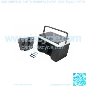 6 Qt. Black Cooler & Bracket for Club Car Precedent Golf Cart