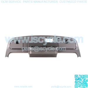 EZGO TXT Golf Cart Titanium Dash Cover with Locking Doors