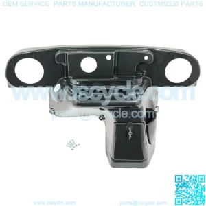 EZGO TXT (14-Up) Golf Cart Elite Radio Dash Cover - Carbon Fiber Finish