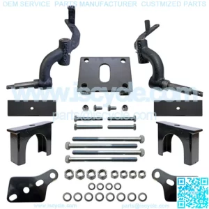 3" Spindle Golf Cart Lift Kit for Club Car DS Gas/Electric 2009-Up
