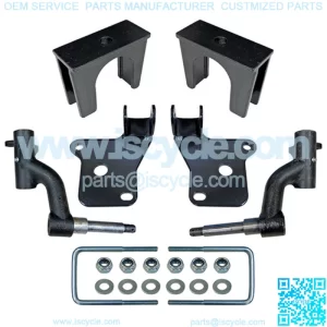 3" Spindle Golf Cart Lift Kit for EZGO RXV Electric 2008-February 2013