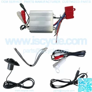 Pyle Hydra Amplifier 200 Watt Marine Grade for Golf Cart