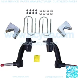 EZGO RXV Golf Cart Lift Kit | 6 Inch Spindle Lift | Compatible with 2014-2021 Electric Models