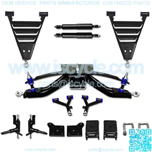 EZGO RXV Golf Cart 6 Inch Heavy Duty A Arm Lift Kit | Compatible with 2008-2013.5 Gas & Electric Models