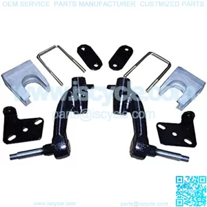 EZGO RXV Golf Cart Lift Kit - 6" Drop Spindle (Electric 08-13)
