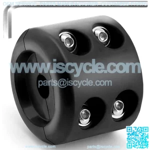 Rubber Stopper Compatible with KFI ATV Winch Cable. Protects Towing Hook, Synthetic Rope, Cable Line from Wear or Damage Fairlead, Hawse, Bumper. Quick Easy Installation, Screws and Tools Included.