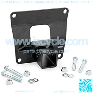 92028 Black 2" UTV Receiver Hitch Plate for 19-21 Honda Talon-92028