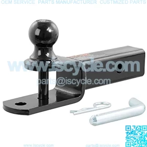 45005 3-in-1 ATV Trailer Hitch Mount, 1-7/8-Inch Ball, Clevis Pin, 5/8-Inch Hole, Fits 2-Inch Receiver