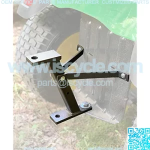 Trailer Hitch for Lawn Mower, Garden Tractor Trailer Hitch, Solid Iron Construction, Strong Enough to Tow Everything