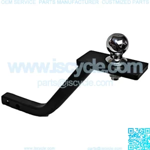 1 1/4" Receiver Hitch Riser and Extender with 2" Ball