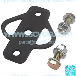 3-Way Trailer Hitch Adapter, Steel Hook Mounting with Bolts, Suitable for ATV Lawn Mower Golf Cart Yard Cart Garden Tractor Flat Towing Ball Installation