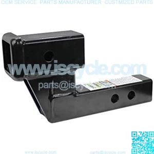50397 Trailer Hitch Riser for 2 Inch Receivers with 4 Inch Rise/Drop