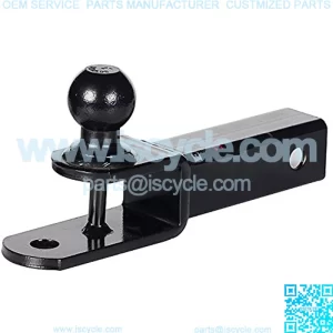 LY824 3-in-1 ATV Hitch Ball Mount Adapter with 1-7/8" Ball Hollow Shank